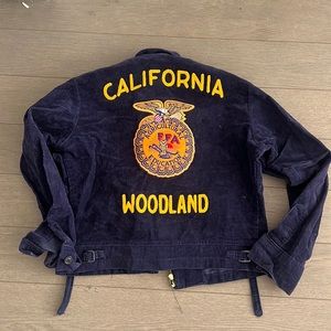 Vintage Blue California Agricultural Jacket